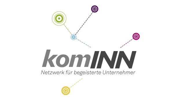 Logo Verein „KomINN – Netzwerk für begeisterte Unternehmen“