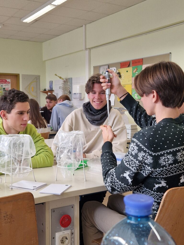 DNA Workshop am Gymnasium Ried